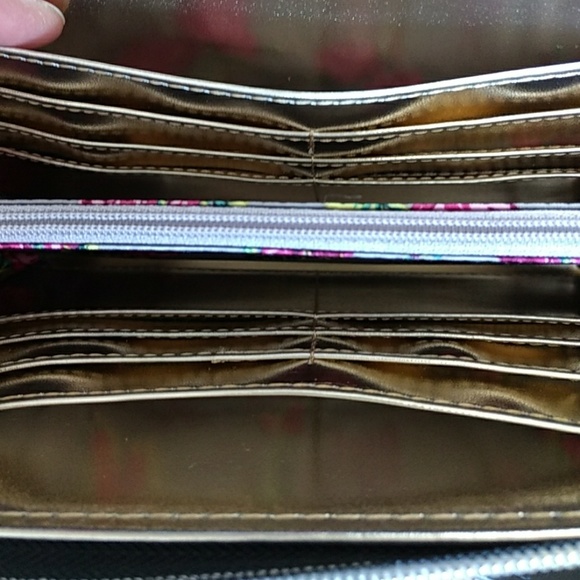 Betsey Johnson pink hearts wallet /wri… - Picture 4 of 7